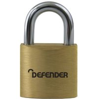 Defender - DFBP6 KA1 Brass Padlock 60mm Keyed Alike DEFBP6KA