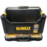 Dewalt Toughsystem 2.0 DS280 Tote Tool Box + Toolbox Organiser Clear 10 Pots