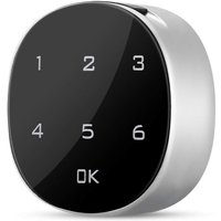 Linghhang - Digital Combination Padlock with Touch Screen Locker Padlock Electronic Lock Door Code Lock for Cabinet, Toolbox, Drawer, Mailbox, School