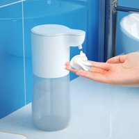 Serbia - Distributeur de savon automatique - 600ml, rechargeable via usb, étanche IPX5 pour la cuisine et la salle de bains.