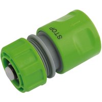 Draper - Hose Connector with Water Stop Feature (1/2) (25902)