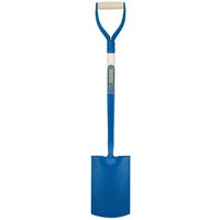 Draper Solid Forged Wooden Square Mouth Garden Spade with Ash Handle (Model 07194)