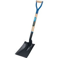 Hardwood Shafted Square Mouth Builders Shovel (31391) - Draper