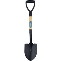 Round Point Mini Shovel with Wood Shaft (15072) - Draper