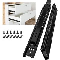 Drawer Runner, Load Capacity Up to 45kg, Ball Bearing, Extension 350mm, 1 Pair (2 Pieces)