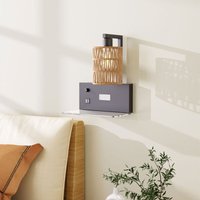 E27 Wall Light with Digital Clock