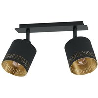 Eglo - Esteperra 2 Lamp Spotlight Bar Black