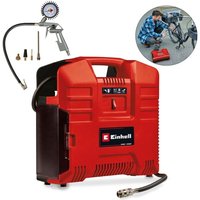 Einhell - Power X-Change 18v Cordless Portable Compressor te-ac 36/8 Li of - Bare