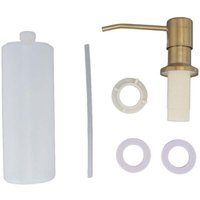 EJ.LIFE stainless steel jab dispenser of 300 ml for cooking, multifunctional, 360° gyrator, golden