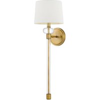 Quoizel - Elstead Barbour Wall Lamp with Shade Weathered Brass