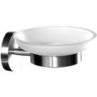 Exclusive Stainless Steel Soap Dish, Bathroom Glass Holder Soap Dish Soap Holder WC (Stainless Steel (Brushed))