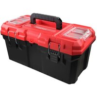 Faithfull 19In Durable Plastic Toolbox with Tote Tray