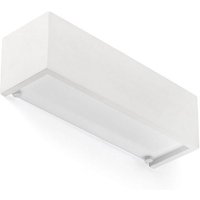 Faro Milo 28cm Up and Down Wall Lamp White