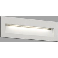 Faro Nat - Outdoor Led Recessed Wall Light White IP65
