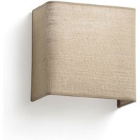 Faro Barcelona - Faro Otton Square Jute Wall Lamp