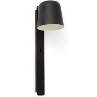 Faro Barcelona - Faro Tila Black Down Wall Lamp