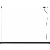 Faro Barcelona - Faro Vico 115cm Black Pendant Lamp With Recessed Canopy