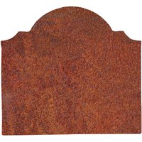 Biscottini - Fireplace Coat of Arms Wall Ornament Cast Iron Floor Saving Stove Wall Ornament