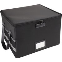 Fireproof and antistatic storage box, foldable and fireproof, with handle, for home and office