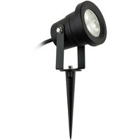 Firstlight Products - Firstlight Hayes Outdoor Integrated led Wall and Spike Light Black IP65