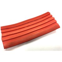 Flame Retardant Anti-Vibration Rubber Lining - clip strip - to suit 50x6 Flat Bar - per meter