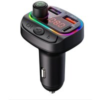 FM Bluetooth Transmitter - PH26 - BQ-5518G - USB Charger - 24W - Hands-free