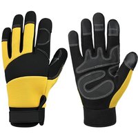 Forestry Gloves, Full Finger Climbing Riding Touch Screen Gloves Outdoor Workwear (chainsaws and garden tools) - Size 11 (XL)