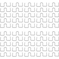 Tlily - Fruit Tree Branch Puller Tying Machine Farm Tools New Plum Tree Open Angle Pulling Tool Folding Fruit 50Pcs