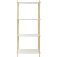 Furniture Hmd - Display Shelves 4 Tier Shelf Unit Bookshelf Organizer Storage Unit