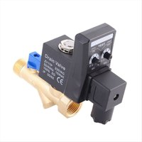 G1/2 DN15 Automatic Electronic Timed Drain Valve for Air Compressor Condensate Management AC220V