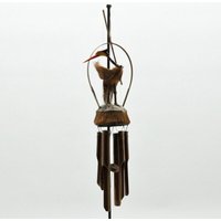 Garden Bird Wind Chime - L17 x W35 x H52 cm