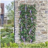 Smart Garden 60cm X 180cm Expanding Wisteria Leaf Trellis Wheelie Bin Screen Smart Garden 60cm X 180cm Expanding Wisteria Leaf Trellis Wheelie Bin Screen