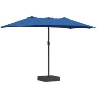Garden Parasol Blue 385 x 209 x 244 cm Fabric CFW241483