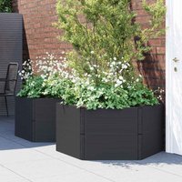 Garden Planters 2 pcs Anthracite pp Vidaxl