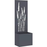 Garden Privacy Screen Anthracite 50 x 140 cm Cold-rolled steel CFW548957