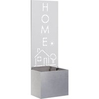 Garden Privacy Screen Sliver 50 x 140 cm Stainless steel CFW788807