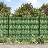 Bonnevie - Garden Privacy Screens 4 pcs pvc 35x0.19 m Green VSVS9726689