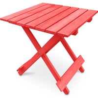 Privatefloor - Garden Table - Adirondack Wood Side Table - Alana Red