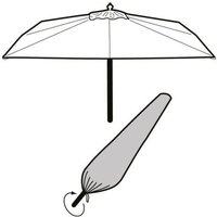 Parasol Cover 152cm Extra Large Polyester uv Protection Garland