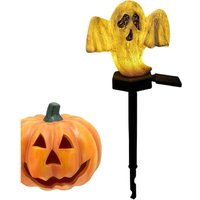 Ghost Pathway Stake Light, Solar Ghost Stake Light, Halloween Ghost Stake Light, Waterproof LED Halloween Garden Ambient Light for Path
