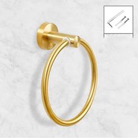 Gold - Towel ring - Chrome - Stainless steel bathroom towel rack