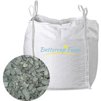 Green Slate 40mm - Premium Aggregate Bulk Bag - 850 Kilos