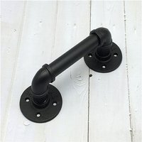 Csparkv - handrail handrail for stairs black,(60cm) stair handrail, retro industrial wind iron pipe railing stair handrail, for stairs, walls, loft,