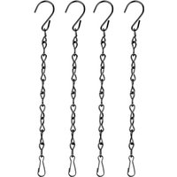 Hanging Plant Chain, Black Chain for Bird Feeders Lanterns Baskets Billboards Wind Chimes Ornaments
