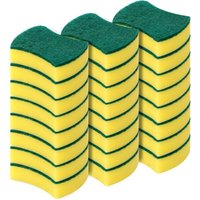 Linghhang - 24pcs Eco-Friendly Non-Scratch Dishwashing Cleaning Sponges for Scrubbing Dishes