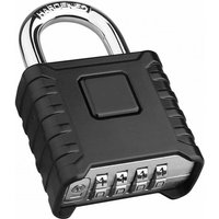 Cyslmuk - Heavy Duty Combination Padlock Outdoor Mechanical Code Lock for Outdoor Truck Warehouse Door Rainproof