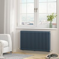 Heilmetz Traditional Radiator Central Heating Rads 3 Column Horizontal 600 × 1010mm Anthracite