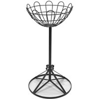 Garden Pride - Plant Stand High Jardiniere Planter Steel Black