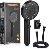 High Pressure Shower Head, 6 Modes Shower Head with 1.5 Hose, Water Saving Shower Head, Bathroom Shower Head, Shower Head Water Saving with Hose