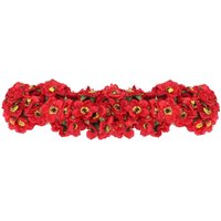High Quality Silk Camellia 5cm 60pcs/lot Corn Hand Made Small Wedding Decoration(red)